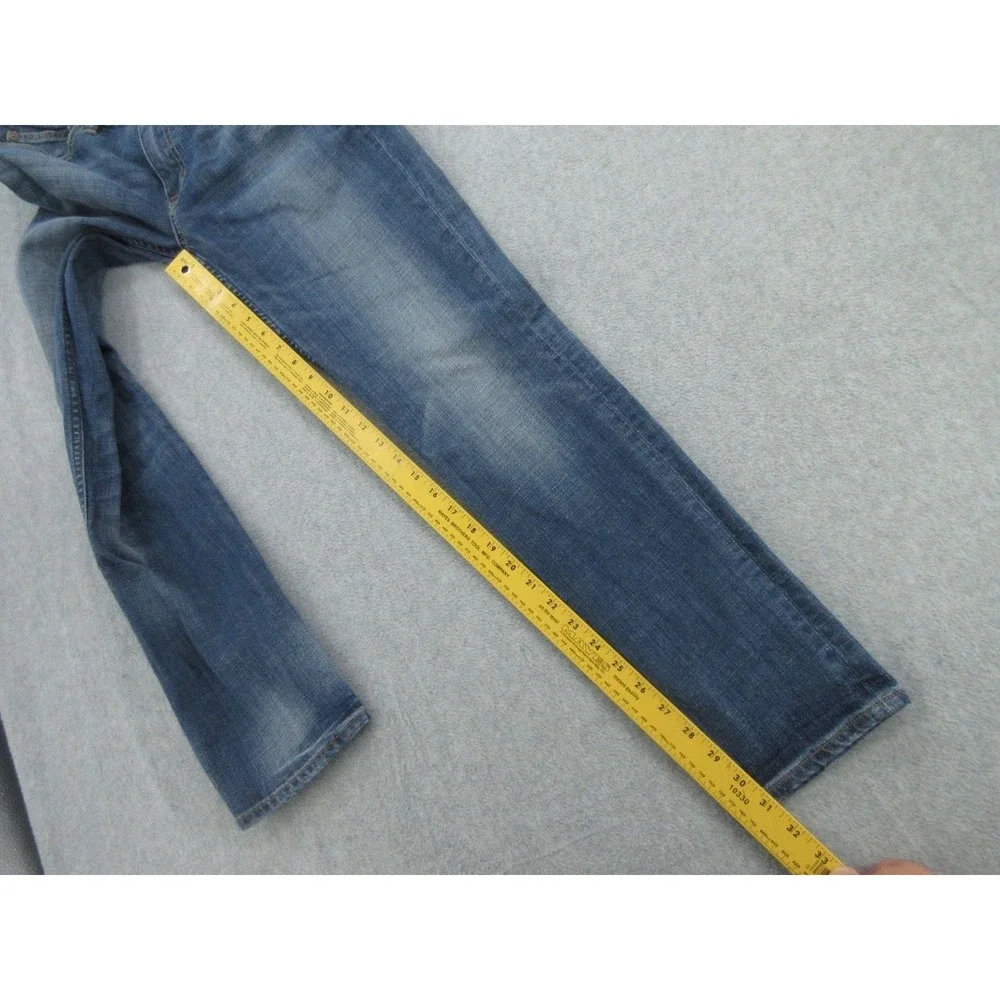 Ralph Lauren Blue Label Mens Jeans Thompson 650 Blue Med. Wash Stretch Denim 31